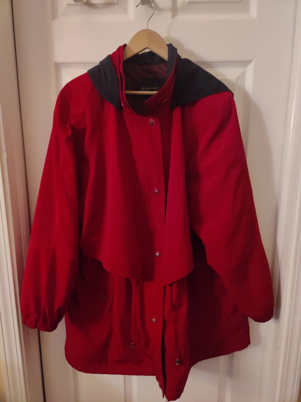 Braetan - Oversized Windbreaker Red and Blue - 3XL